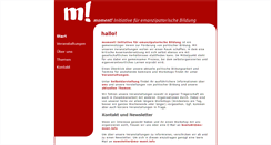 Desktop Screenshot of mo-ment.info